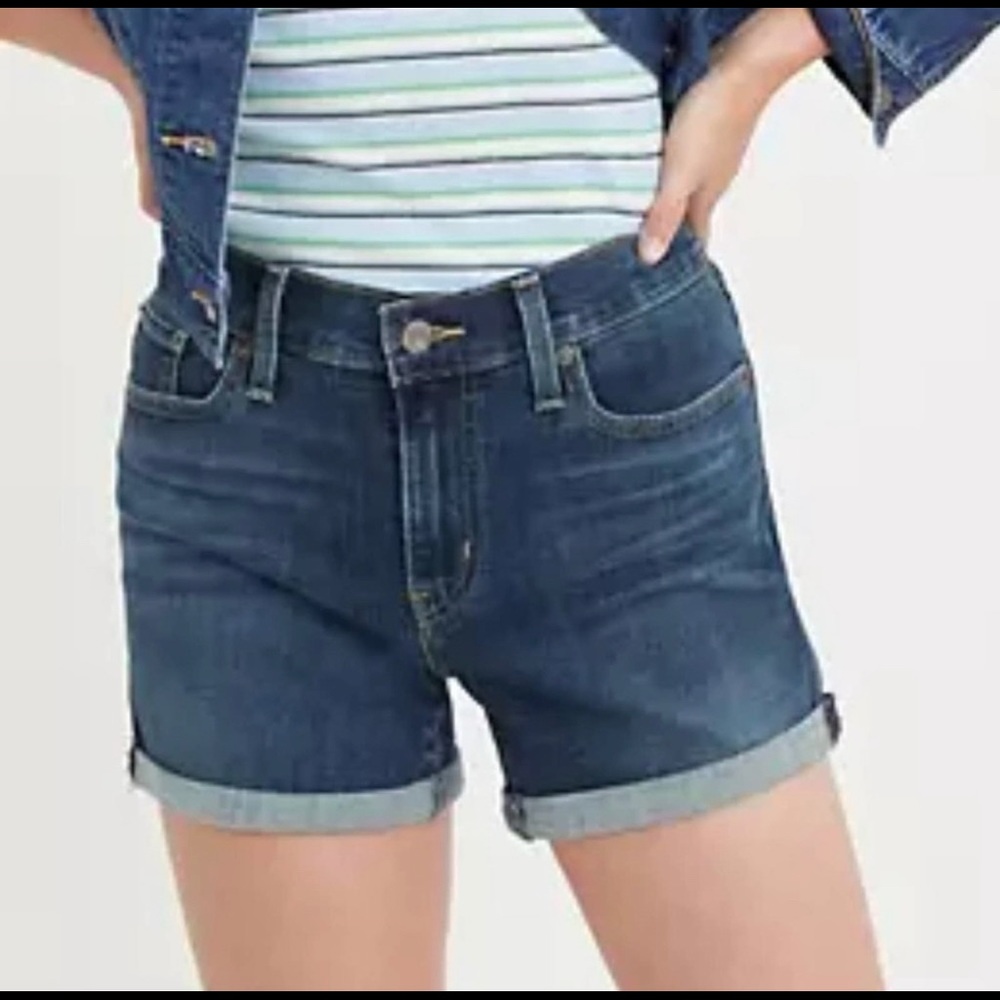 Levi's Mid Length Denim Shorts 30